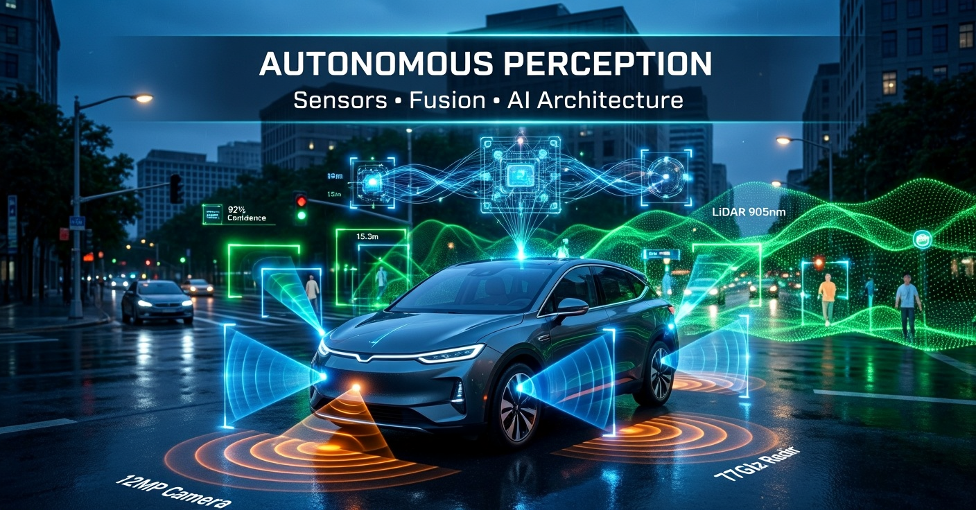 The Evolution of Autonomous Perception: A Comprehensive Analysis of Sensors, Fusion, and AI Architectures